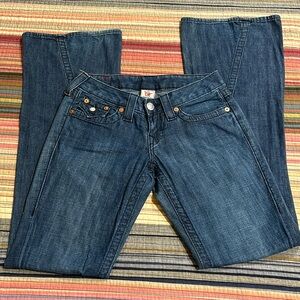 True Religion Joey Low Rise Flare